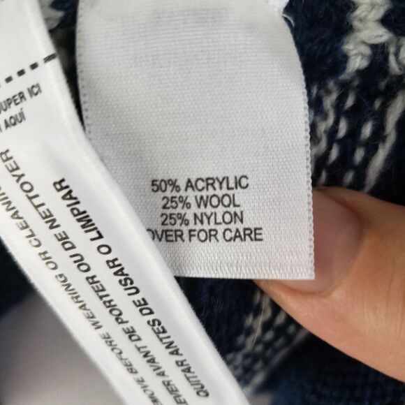 Le Tigre Fair Isle sweater Wool blend large - Picture 6 of 7